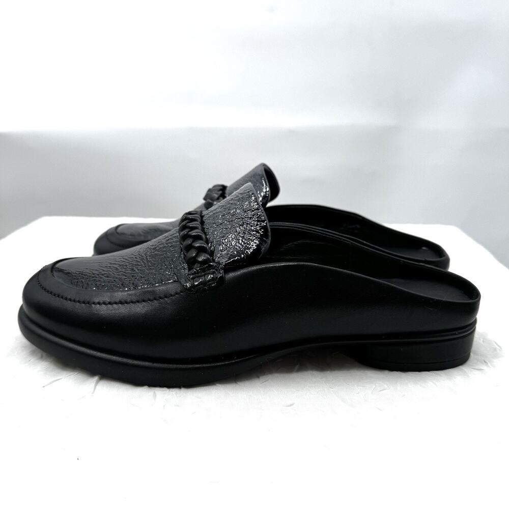 Ecco Womens Sculpted Lx Patent Leather Loafer Mule 38/7-7.5 MSRP $180